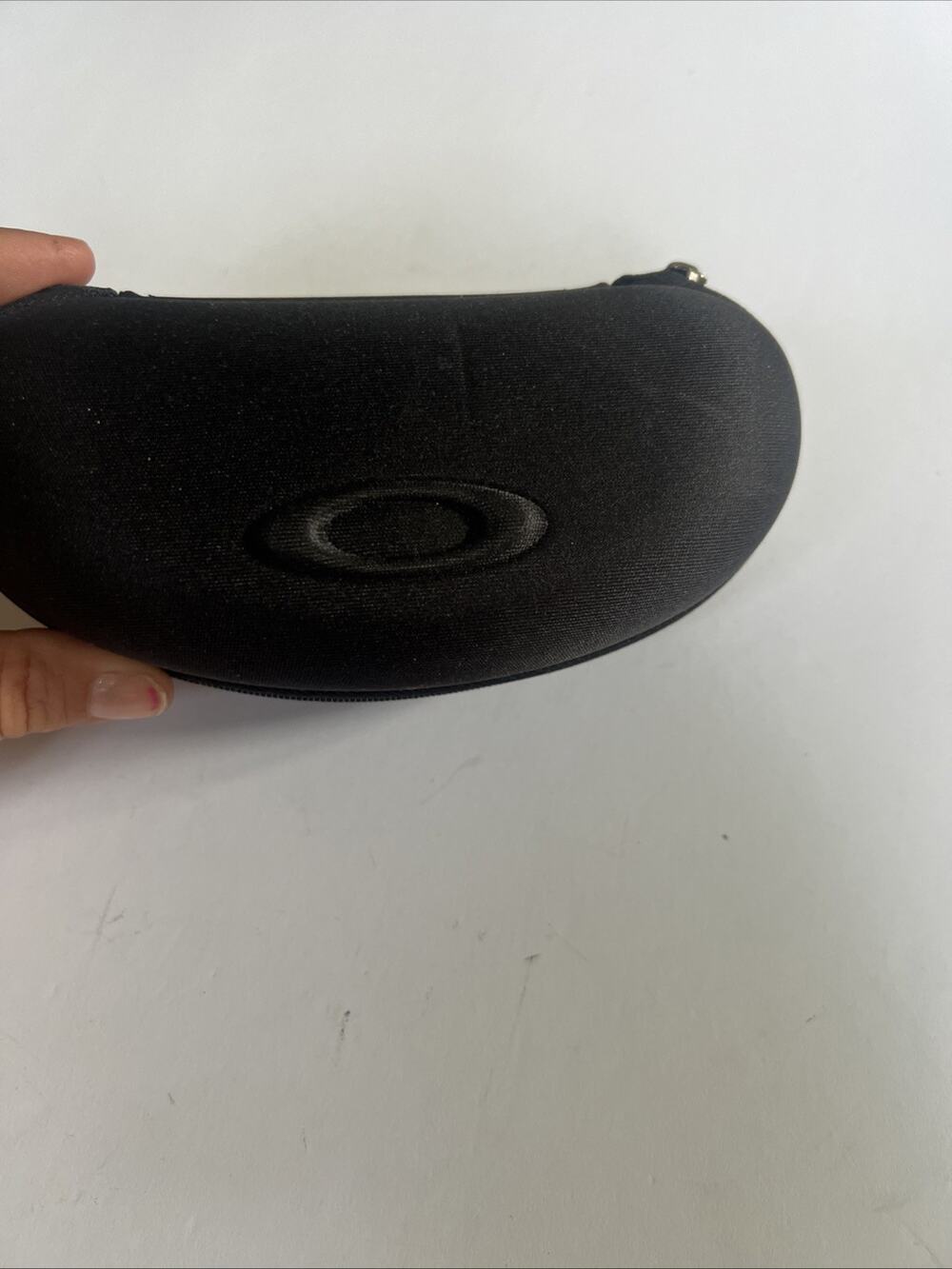 Authentic Oakley Turbine Rotor Soft Vault Sunglass Case Black Hollow Zippered